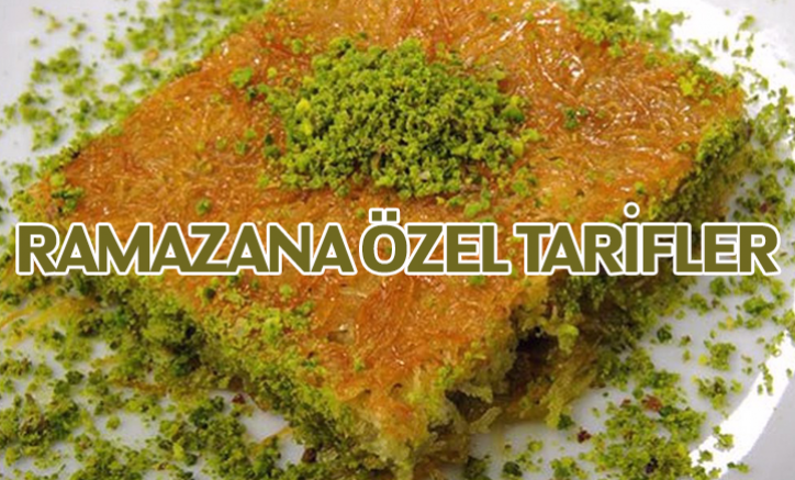 Ramazan'a özel tarifler