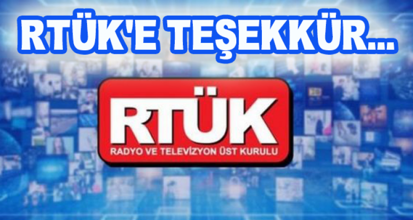 RTÜK'ten Müjde!