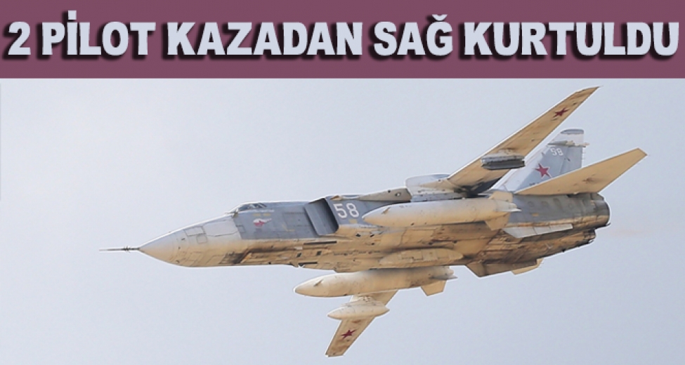 Rusya'da Su-24 Tipi Savaş Uçağı Düştü