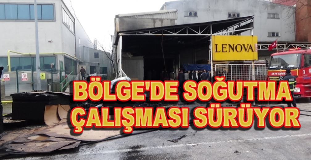Saatler Süren Çalışmalar Sonucu Yangın Kontrol Altına Alındı