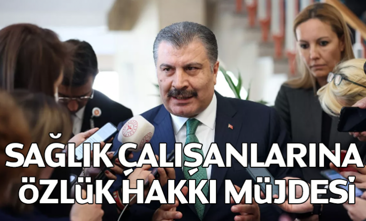 Sağlık Çalışanlarına Özlük Hakkı Müjdesi