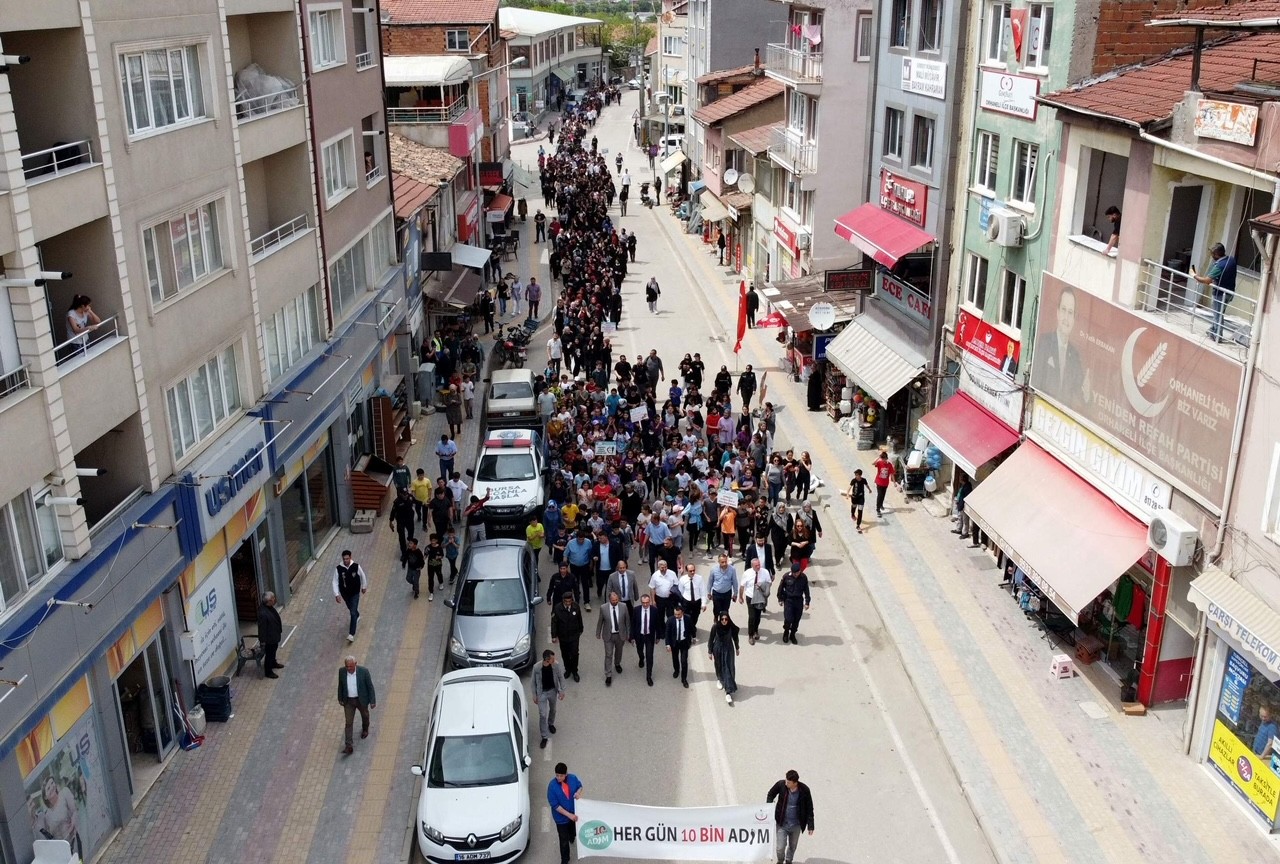 Sağlık İçin Yürüdüler