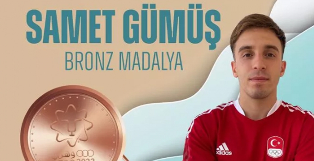 Samet Gümüş'ten bronz madalya