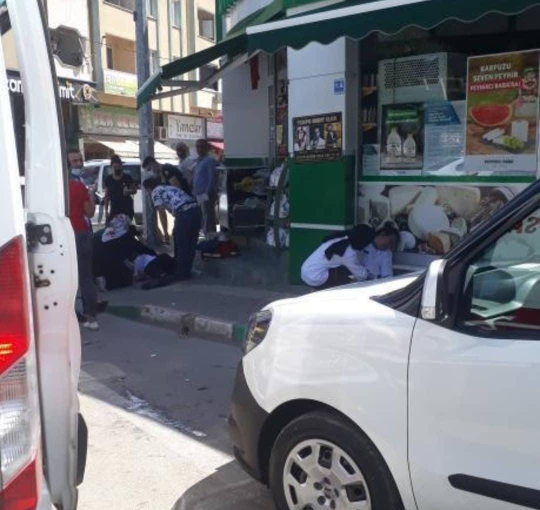 Şarküteri Dükkanında Korku Dolu Anlar...zehirlenip Yere Yığıldılar