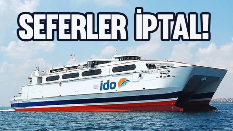 Seferler İptal!