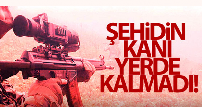 Şehidin Kanı Yerde Kalmadı