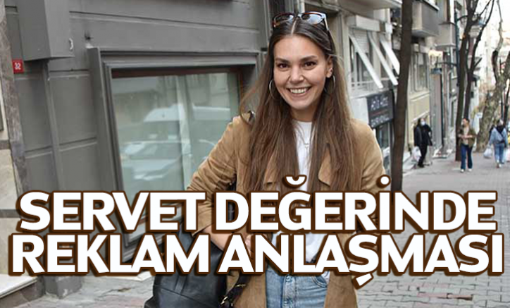Servet değerinde reklam anlaşması