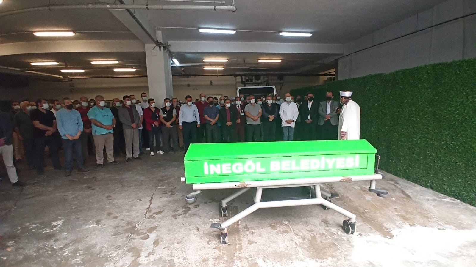 Sevilen Sağlık Memuruna Veda