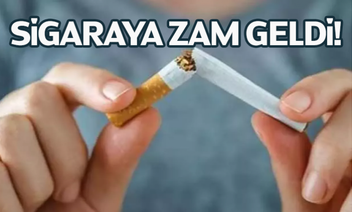 Sigara fiyatlarına zam geldi
