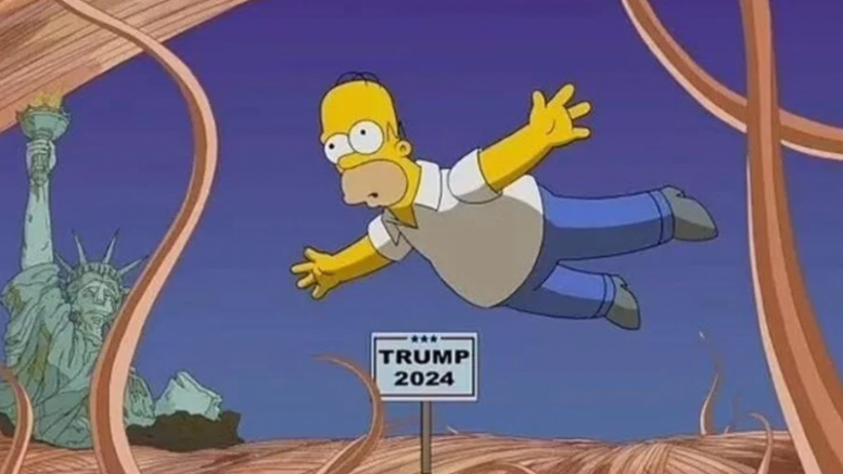 Simpsonlar yine bildi: Trump kehaneti