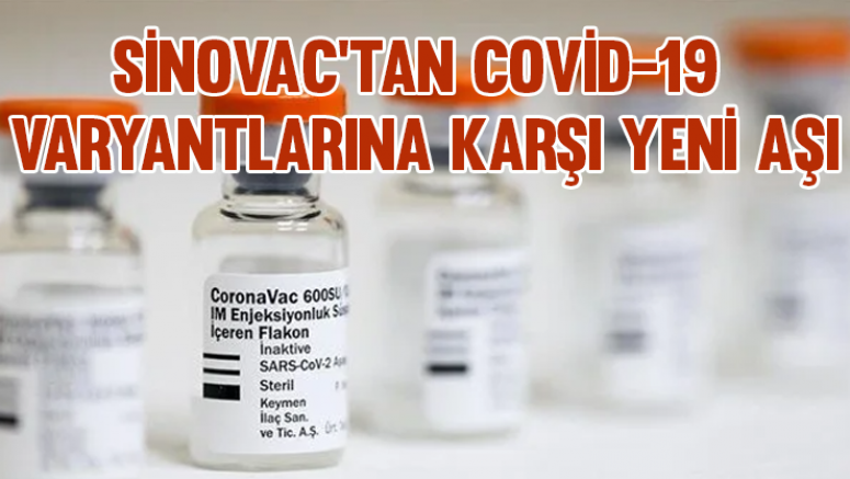Sinovac'tan Covid-19 varyantlarına karşı yeni aşı