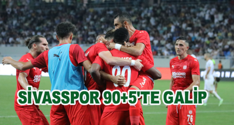 Sivasspor son dakikada güldü!