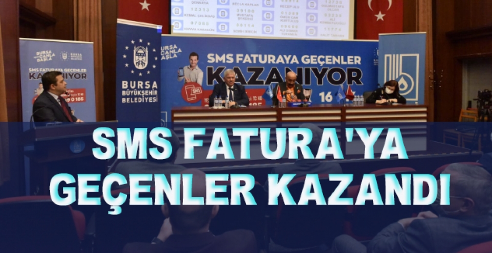 Sms Faturaya Geçenler Kazandı