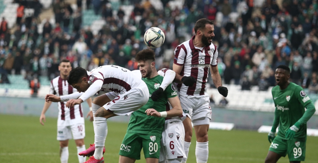 Spor Toto 1. Lig: Bursaspor: 0 - Bandırmaspor: 1