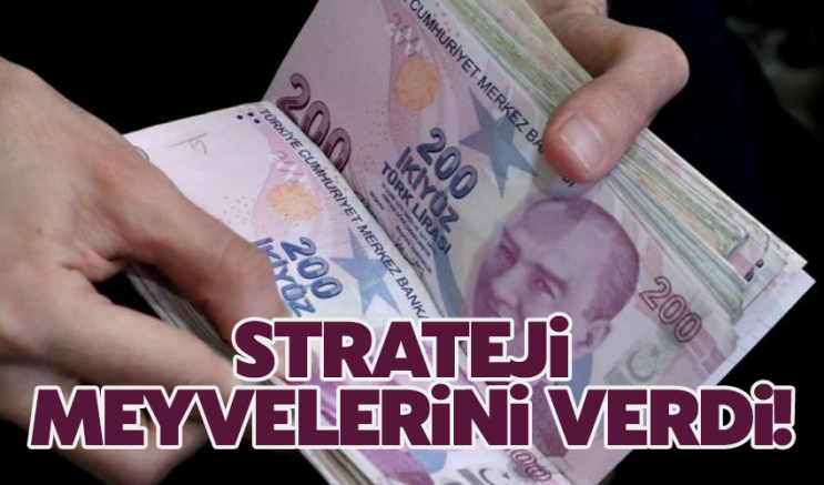 Strateji meyvelerini verdi!