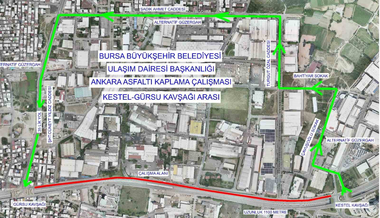Ankara Yolu Geçici Süreliğine Trafiğe Kapatılacak