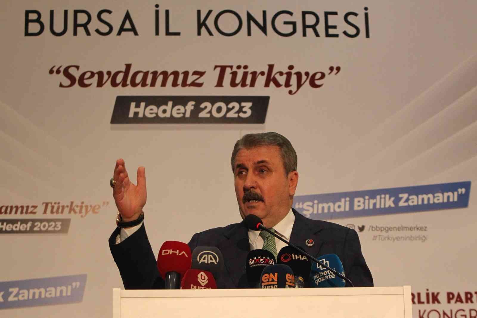 Bbp Genel Başkanı Mustafa Destici: 6Lı Masada Kim Doğru Söylüyor?