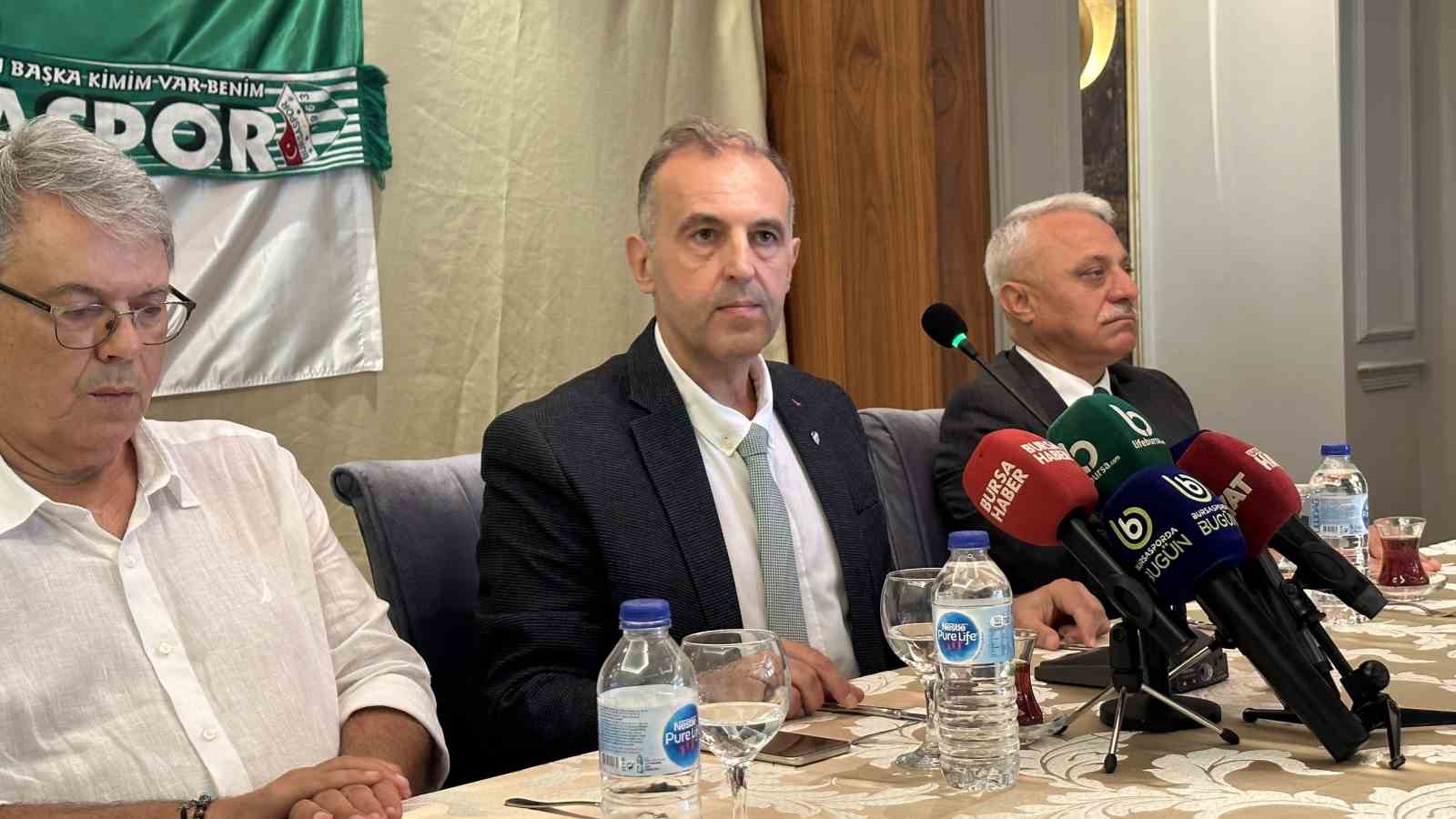Bursaspor'un Yeni Başkan Adayı Ersoy Saitoğlu Oldu