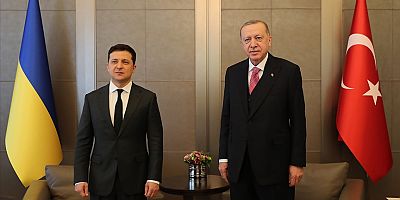 Cumhurbaşkanı Erdoğan,  Zelenskiy ile görüştü