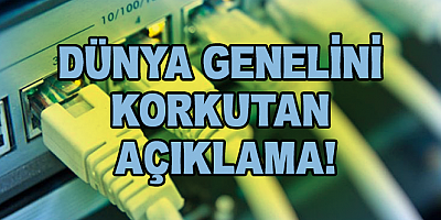 Dikkat! İnternetiniz Aylarca Kesilebilir...