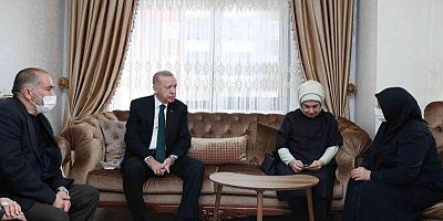Erdoğan'dan Başak Cengiz'in ailesine ziyaret