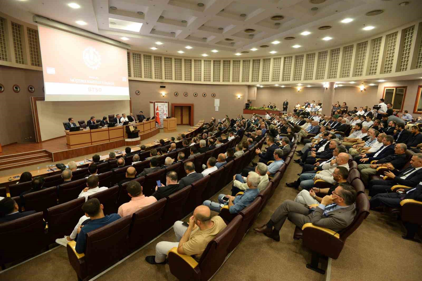 Türkiyenin İlk Gökmen Adayları Btso Meclis Toplantısına Konuk Oldu