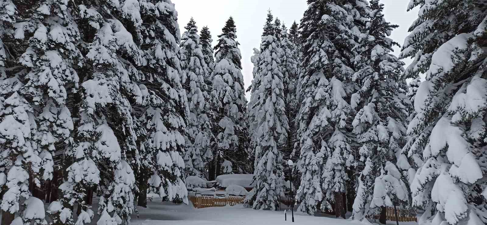 Uludağda Kar Kalınlığı 76 Santimetreye Ulaştı