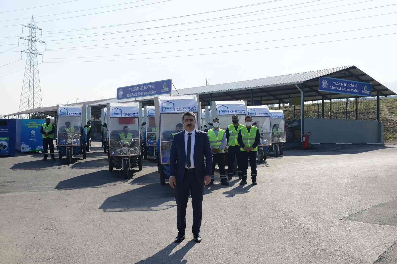 Yıldırım ‘Atık Dönüşüm Timi Görev Başında