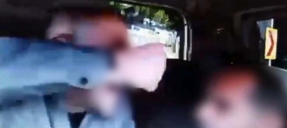 Taksiciyi darp etmişti, yakalandı