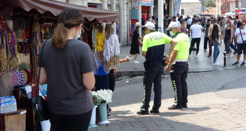 Taksim'de Gerilimli Anlar
