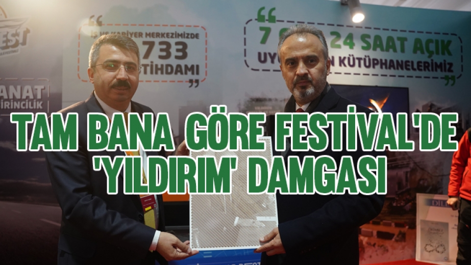 Tam Bana Göre Festivale ‘Yıldırım Damgası