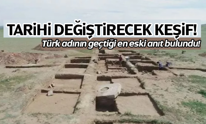 Tarihi değiştirecek keşif! 'Türk' adının geçtiği en eski anıt Moğolistan'da bulundu
