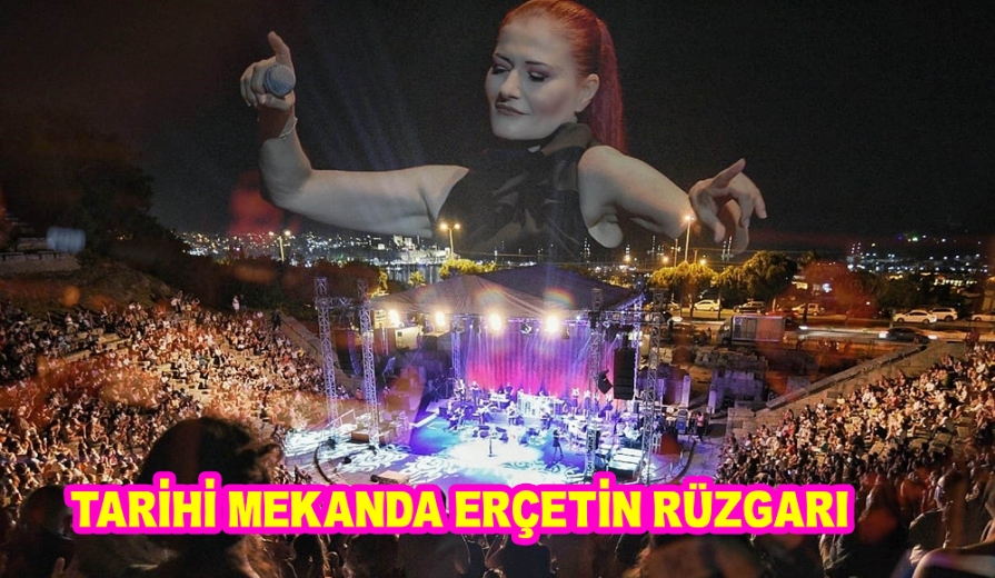 Tarihi mekanda Candan Erçetin rüzgarı