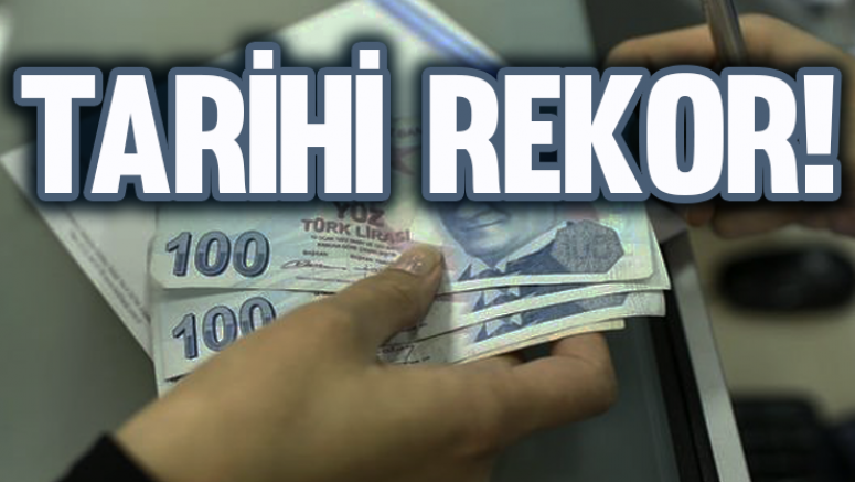 Tarihi rekor!