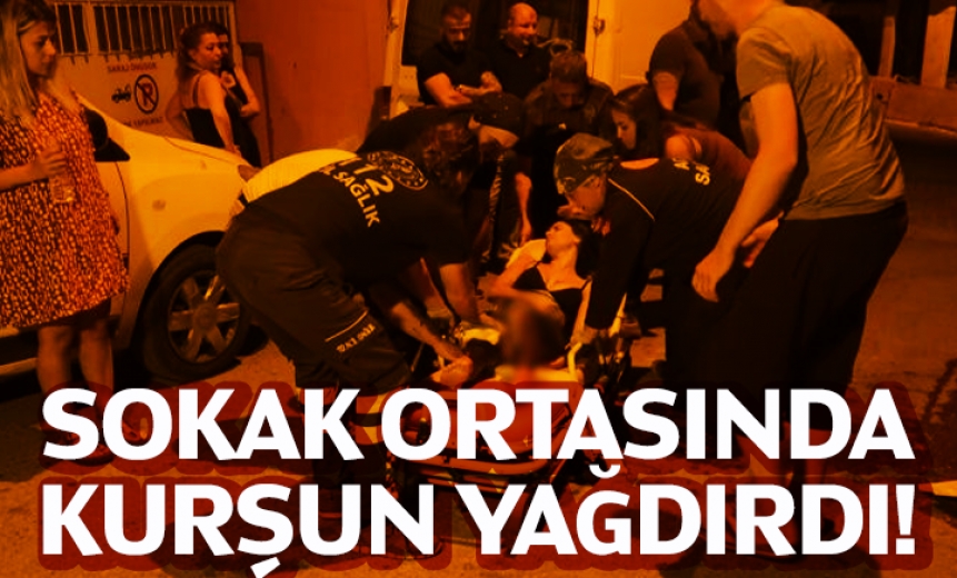 Tartıştığı Kız Arkadaşına Sokak Ortasında Kurşun Yağdırdı!