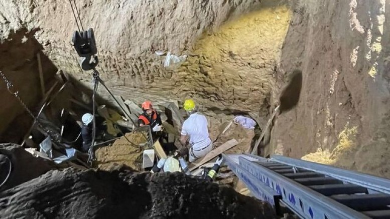 Tekirdağ'da Göçük Meydana Geldi