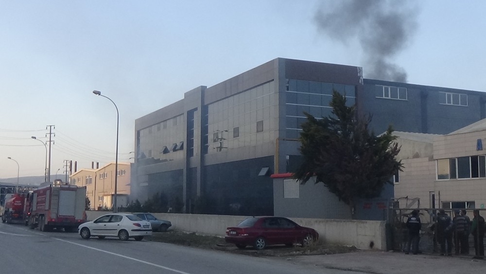Tekstil Fabrikasında Yangın