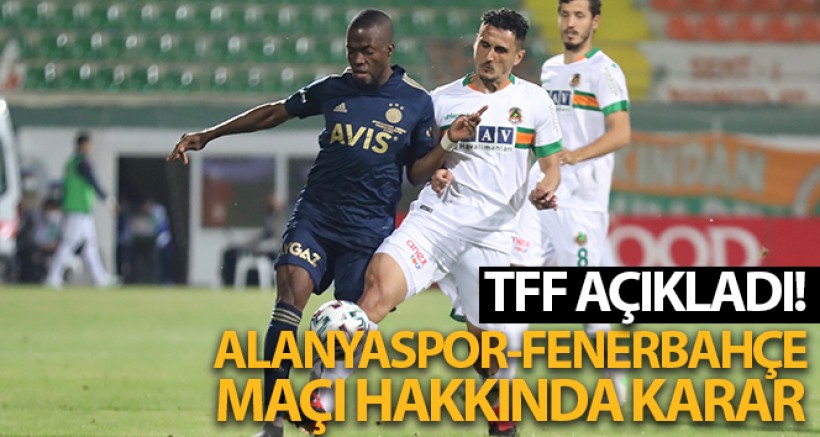TFF Açıkladı!