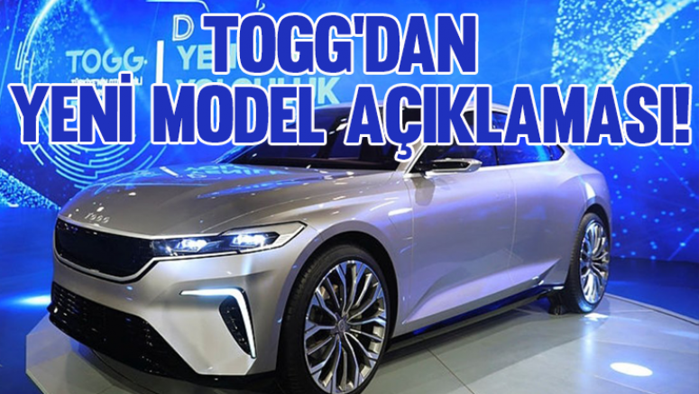TOGG'dan yeni model açıklaması!