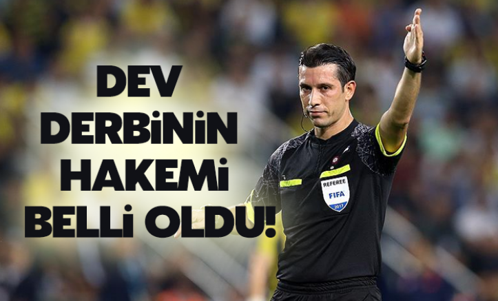 Trabzonspor-Galatasaray maçını Ali Palabıyık yönetecek!