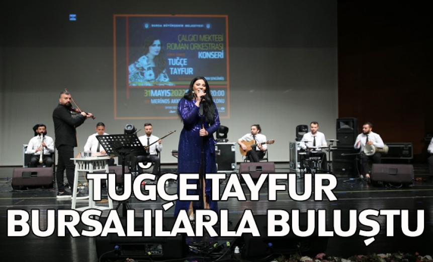 Tuğçe Tayfur, Bursalılarla Buluştu