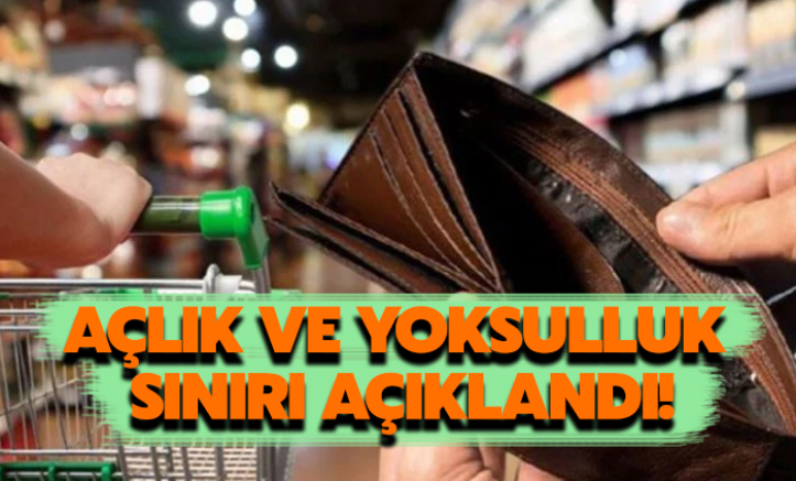 TÜRK-İŞ açlık ve yoksulluk sınırını açıkladı