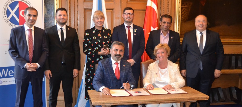 Türk İskoç Ticaret ve Sanayi Odası (TSCCİ) ile İskoç Ticaret Odaları (SCC) arasında Anlaşma imzalandı