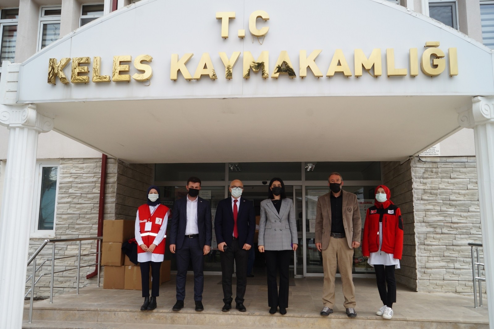 Türk Kızılay Bursadan Kelese Yardım Eli