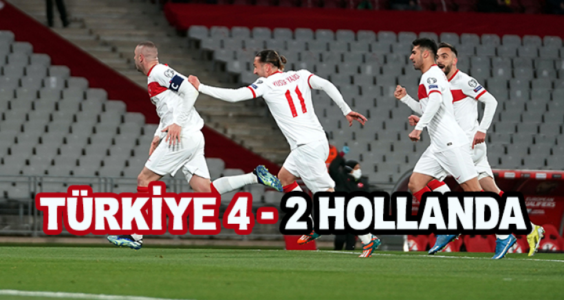 A milli Takımdan Süper Başlangıç Türkiye 4-2 Hollanda