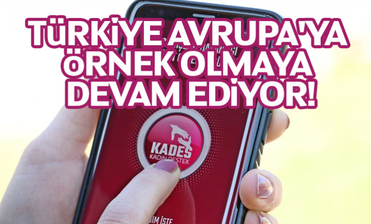 Türkiye Avrupa'ya örnek olmaya devam ediyor
