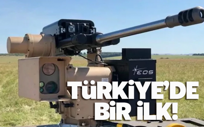 Türkiye'de bir ilk!