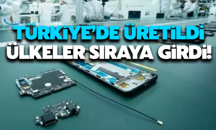 Türkiye'de üretilen akıllı telefonlar 28 ülkeye ihraç ediliyor
