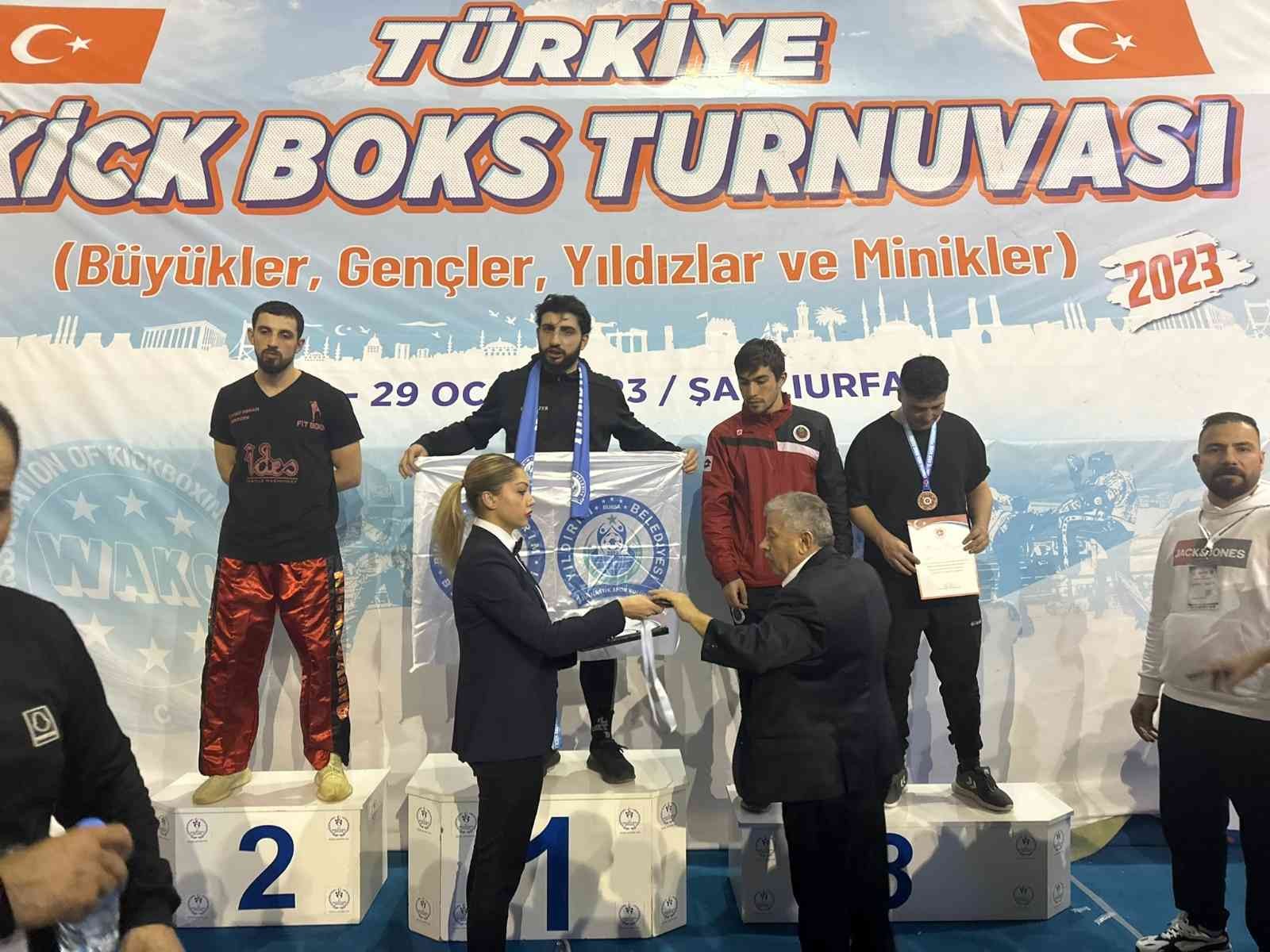 Türkiye Kick Boks Turnuvasında Yıldırım Rüzgarı