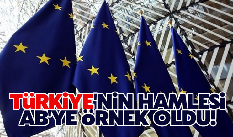 Türkiye'nin hamlesi AB'ye örnek oldu!